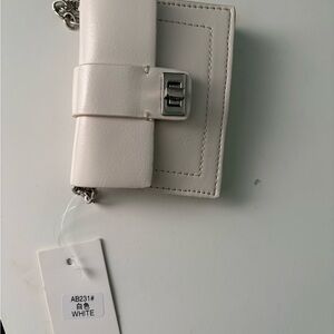 Korean Mini Card Wallet Chain Bag